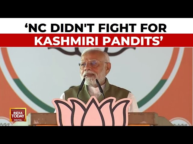 ⁣Congress, NC & PDP Threw Out Kashmiri Pandits From Jammu & Kashmir  | India Today News