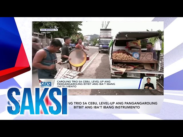 ⁣SAKSI Recap: Caroling trio sa Cebu, level-up ang... (Originally aired on Sept. 18, 2024 )