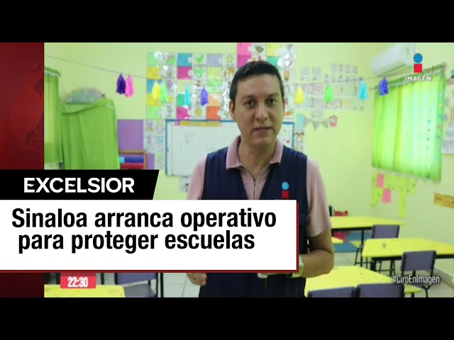 ⁣Alumnos temen a guerra de cárteles en Sinaloa: Faltan a escuelas pese a operativo