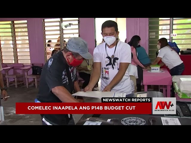 ⁣Comelec inaapela ang ₱14B budget cut | NewsWatch Reports