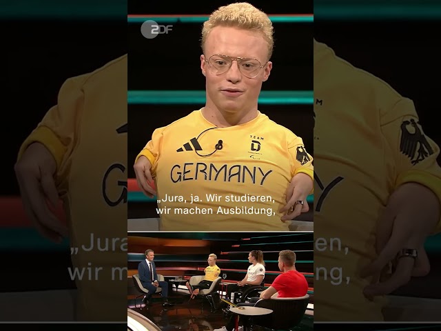 ⁣Paralympics-Sieger: "Den Leuten die Angst vor Inklusion nehmen" | #Short #Shorts #Lanz #In