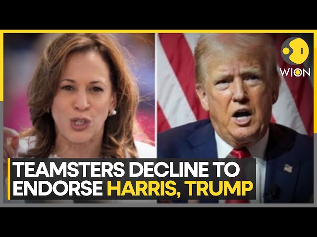 ⁣Teamsters Union Declines To Endorse Harris or Trump In Upcoming U.S. Election | WION