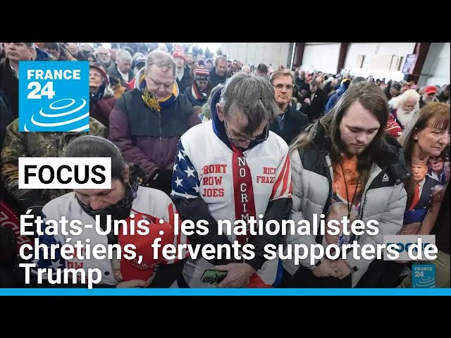 ⁣Présidentielle américaine : le poids des nationalistes chrétiens, fervents supporters de Trump