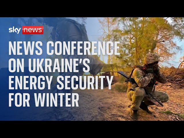 ⁣Watch live: News conference on IEA's report on Ukraine’s energy security for winter