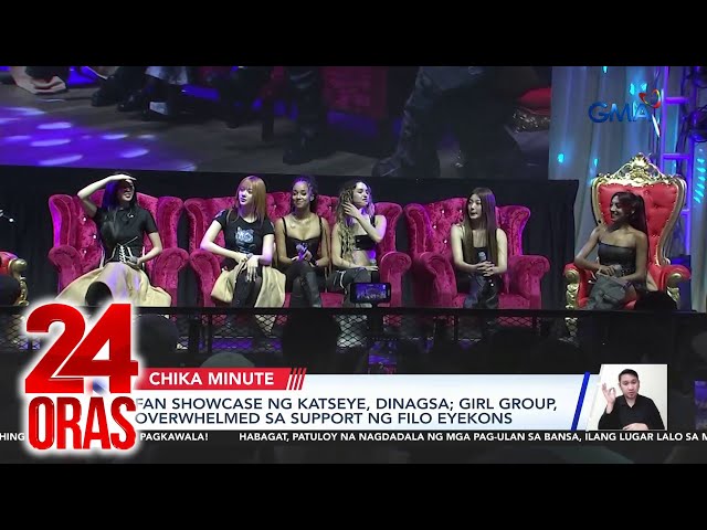 ⁣Fan showcase ng Katseye, dinagsa; girl group, overwhelmed sa support ng Filo Eyekons | 24 Oras