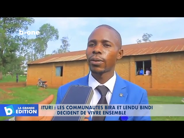 ⁣ITURI : Les communautés BIRA et LENDU BINDI decident de vivre ensemble