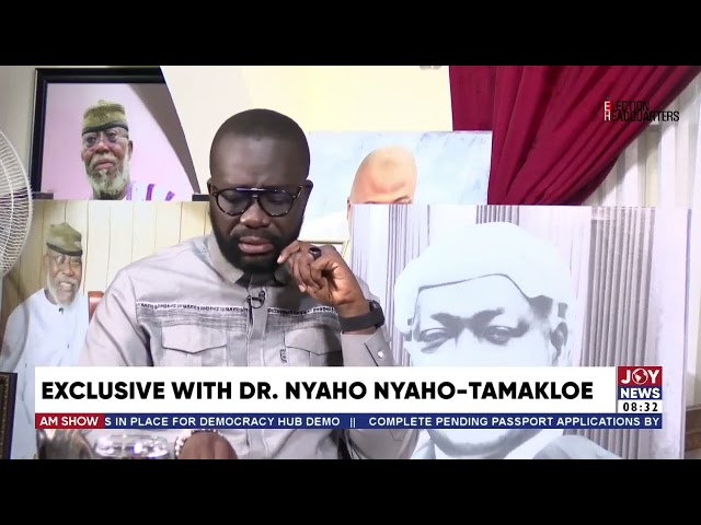 ⁣If we are not careful, the EC will lead us to destructuion - Dr. Nyaho-Tamakloe