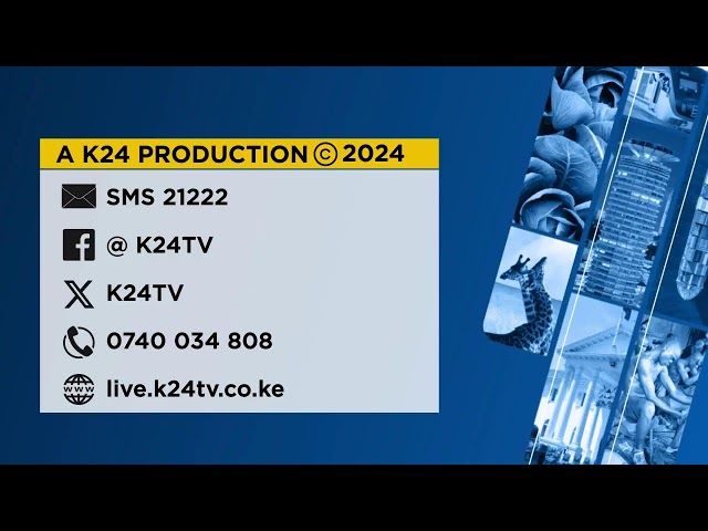 ⁣K24 TV LIVE| News making headlines at this hour on #K24NewsCut