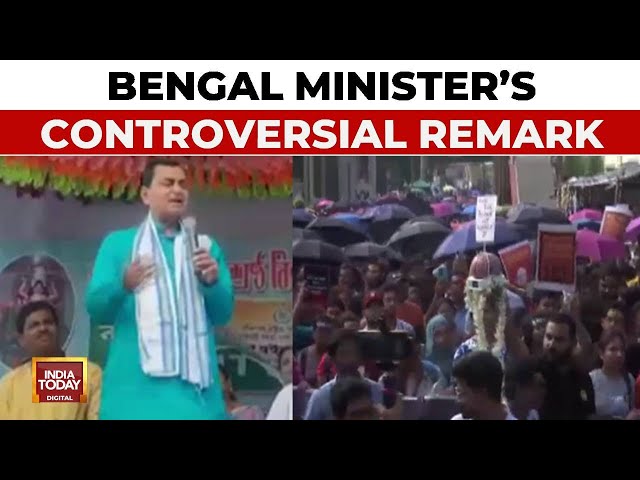 ⁣Kolkata Doctor Murder News: Bengal Minister's Shocking Comment On Protesting Doctors, TMC'