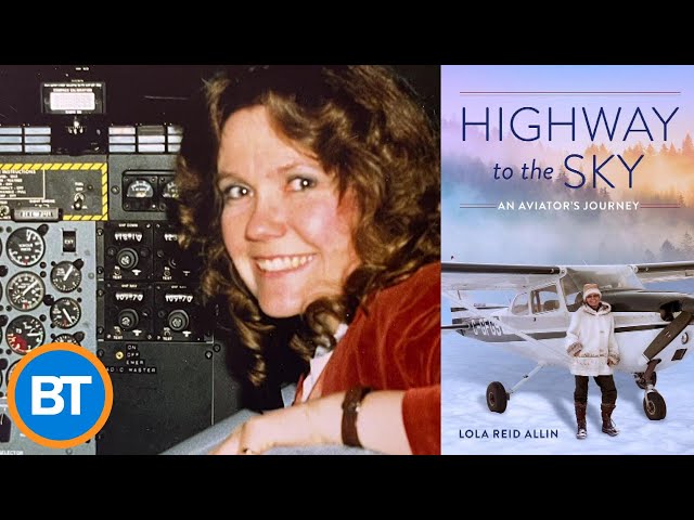 ⁣One of North America's first female commercial pilot's inspiring message for young girls