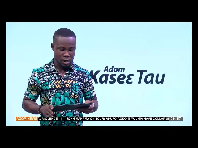 ⁣Kasie Tau At 9:55 AM on Adom TV (19-09-24)