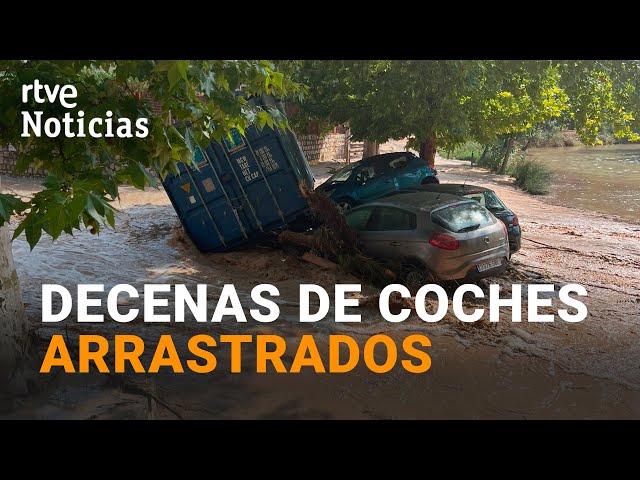 ⁣FUERTE RIADA por LLUVIAS TORRENCIALES causa graves DAÑOS MATERIALES en ALCALÁ del JÚCAR | RTVE