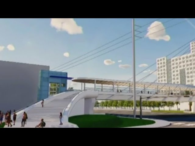 ⁣Construction of a new FIU pedestrian bridge is set to begin in October