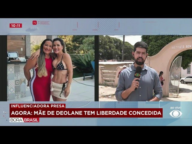 ⁣Justiça concede liberdade para mãe da influencer Deolane Bezerra | Bora Brasil