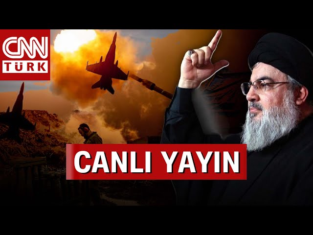 Hizbullah Lideri Savaş İlan Edecek Mi? #CANLI