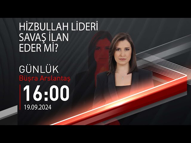 ⁣ #CANLI | Büşra Arslantaş ile Günlük | 19 Eylül 2024 | HABER #CNNTÜRK