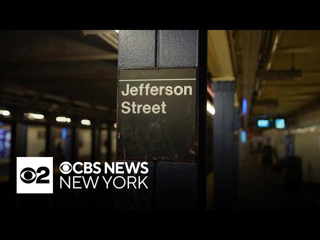 ⁣Woman pushed onto subway tracks in Bushwick, Brooklyn