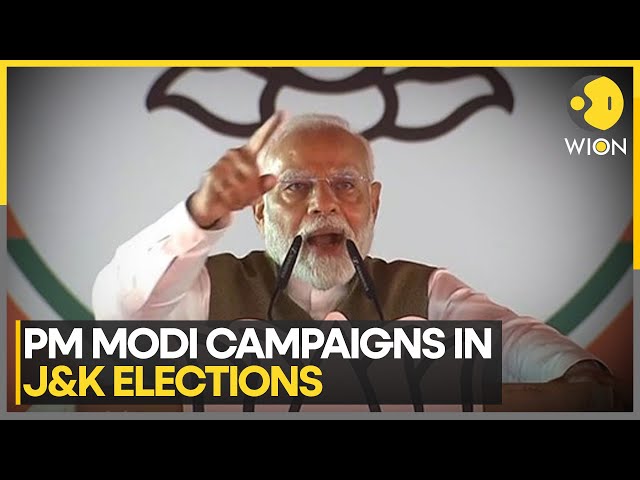 ⁣India: PM Modi hails voter turnout in first phase of J&K Assembly Election | WION News