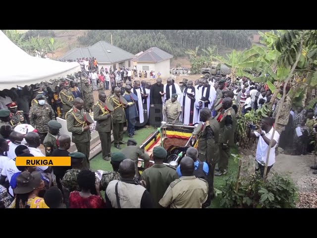 ⁣Brigadier Gen Twinatsiko - Buried in Bukinda Rukiga district