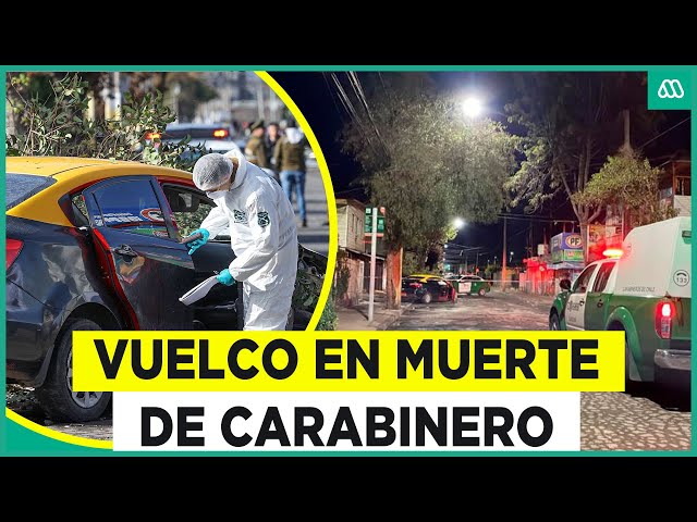 ⁣Vuelco total: Descubren impacto de bala en Carabinero fallecido en accidente de tránsito