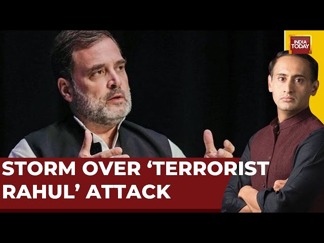 ⁣Rahul Kanwal LIVE: Strom Over 'Terrorist Rahul' Attack | News Track | Rahul Gandhi News |I