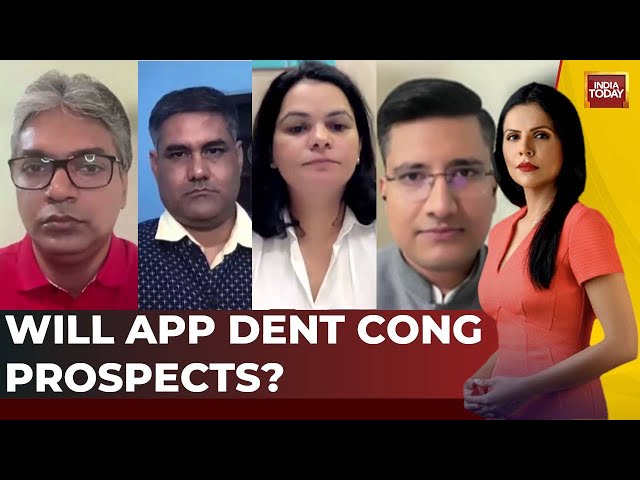 ⁣To The Point Debate: Will AAP Dent Congress Prospects? | Preeti Choudhry | India Today Debate