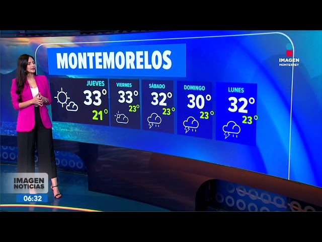 ⁣Pronóstico del clima para MTY 19 de septiembre del 2024