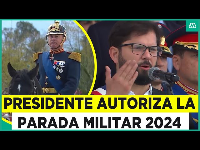 ⁣“General Ciuffardi, autorizado”: Jefe de la fuerza solicita el permiso para iniciar Parada Militar