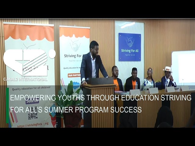 ⁣EMPOWERING YOUTHS THROUGH EDUCATION STRIVING FOR ALL'S SUMMER PROGRAM SUCCESS