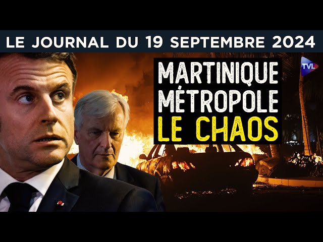 ⁣Macron : le chaos tranquille - JT du jeudi 19 septembre 2024