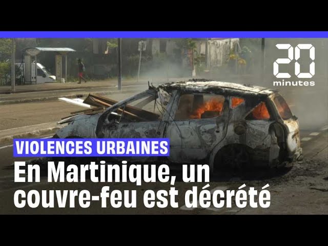 ⁣Que se passe-t-il en Martinique où un couvre-feu a été décrété ?