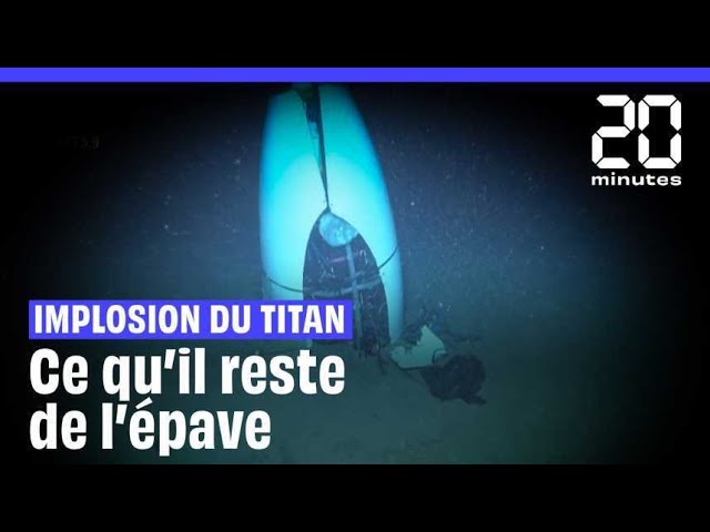 ⁣Les images impressionnantes de l'épave du Titan