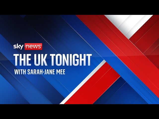 ⁣The UK Tonight with Sarah-Jane Mee | Thursday 19 September 2024