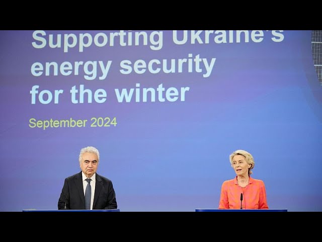 ⁣Von der Leyen pledges Ukraine €160m in aid, energy support from frozen Russian assets