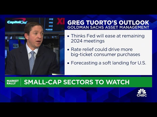 ⁣Goldman Sachs' Greg Tuorto: small caps are poised for powerful catchup trade