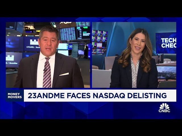 ⁣23andMe faces Nasdaq delisting