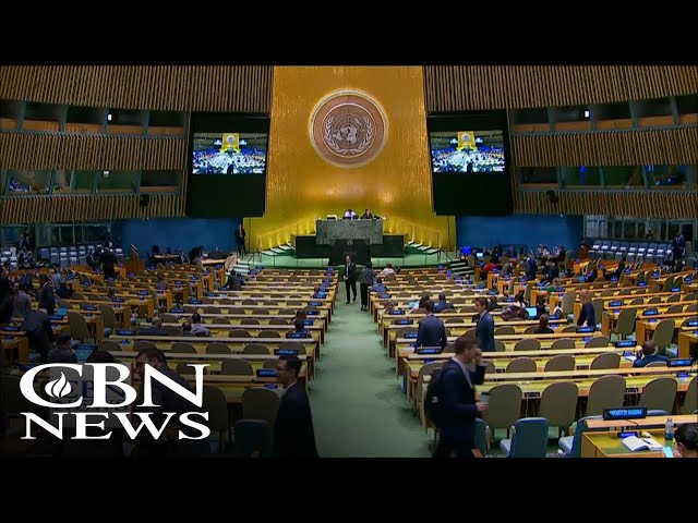 ⁣UN Passes Resolution Demanding Israel Leave West Bank