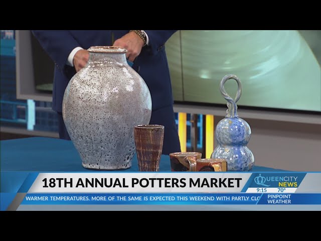 ⁣18th Annual Potters Market at the Mint