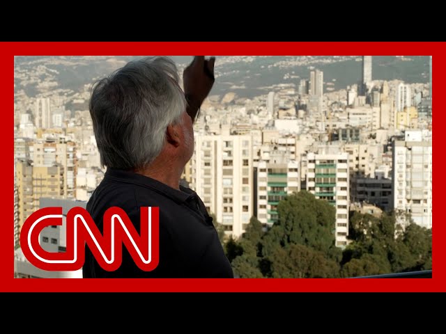 ⁣See the moment Israeli jets fly over Beirut while CNN reporter is on air