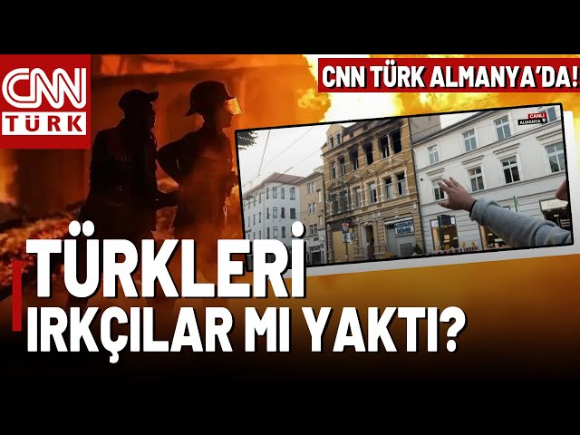 Türkleri Irkçılar Mı Yaktı? CNN TÜRK Almanya'da, Türklerin Yandığı O Evin Önünde!