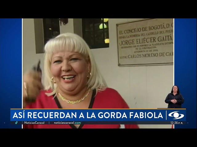 ⁣La huella que dejó la Gorda Fabiola en sus compañeros de Sábados Felices: así la recuerdan