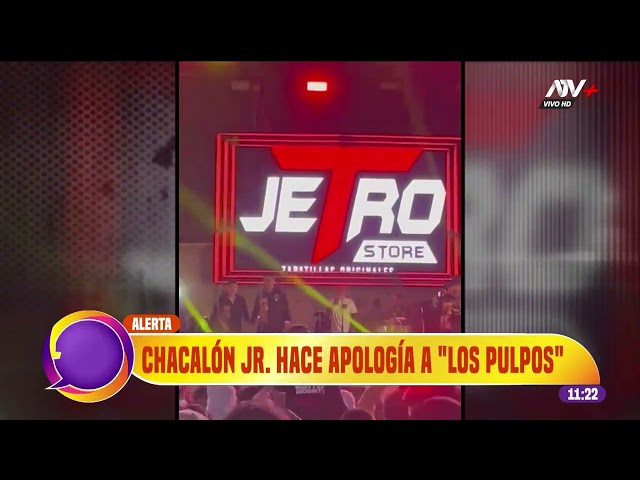 ⁣Chacalón Jr. hace apología a la banda criminal 'Los pulpos' y es citado por las autoridade