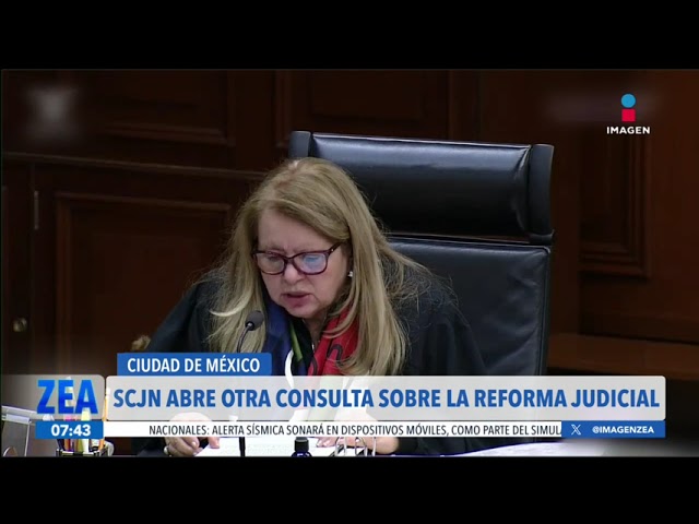 ⁣Norma Piña abre otra consulta sobre la reforma al Poder Judicial | Noticias con Francisco Zea