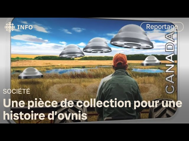 ⁣Une pièce de collection commémore une histoire d’ovnis à Langenburg