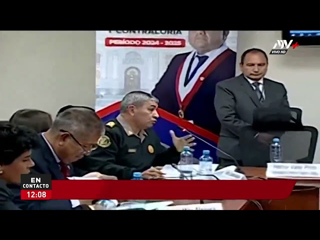 ⁣Jefe de la PNP: "Si estaba la presidenta o no, no podría dar información"