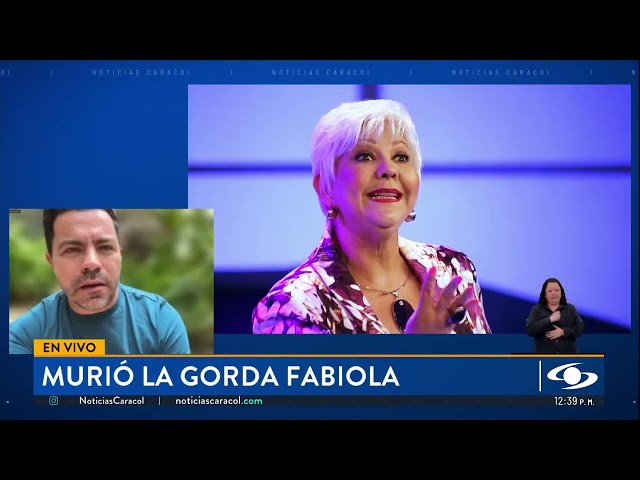 ⁣Así recuerda Piter Albeiro a la Gorda Fabiola tras su paso por Sábados Felices