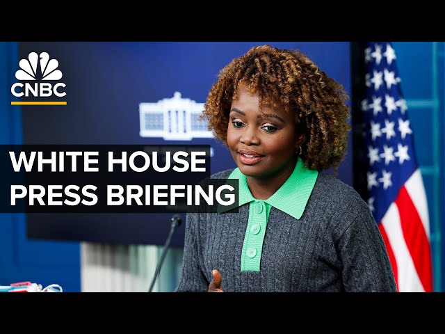 ⁣White House press secretary Karine Jean-Pierre holds a briefing with reporters — 9/19/2024