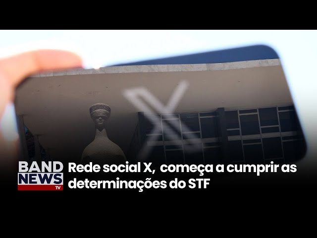 ⁣Alexandre de Moraes multa X e Starlink em R$ 5 milhões | BandNewsTV