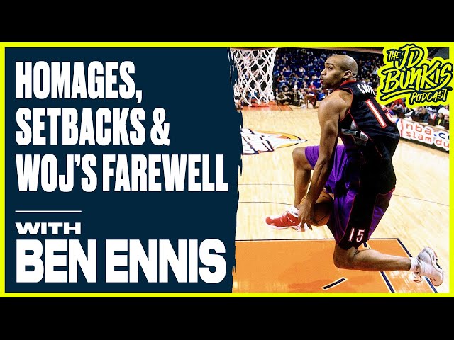 ⁣Homages, Setbacks & Woj's Farewell with Ben Ennis | JD Bunkis Podcast