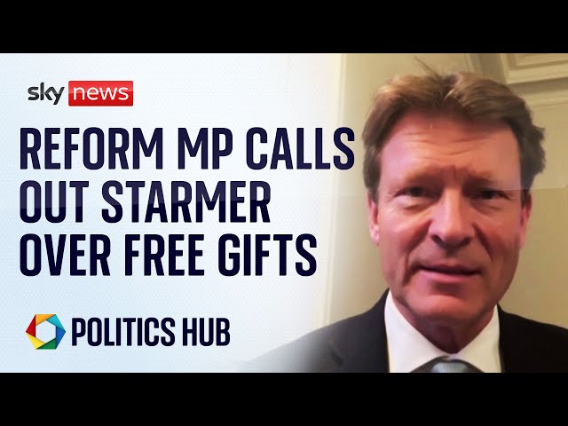 ⁣'He's the biggest crony of all': Reform MP accuses Starmer of hypocrisy ahead of part